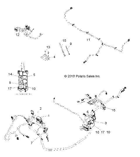 ELECTRICAL, WIRE HARNESSES - R11WH50AG/AH/AR (49RGRHARNESS11500CREW)
