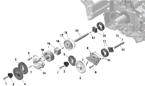 01- ROTAX - Oil Pump