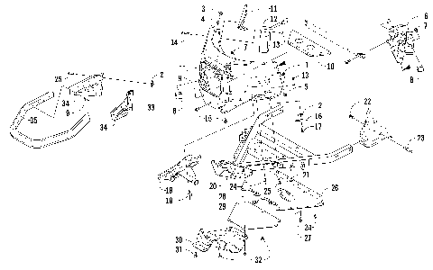 FRONT BUMPER AND FRAME ASSEMBLY [98084]