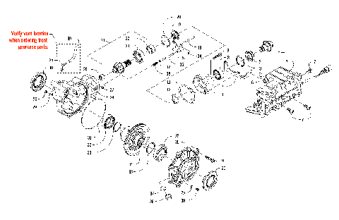 FRONT DRIVE GEARCASE ASSEMBLY [303495]