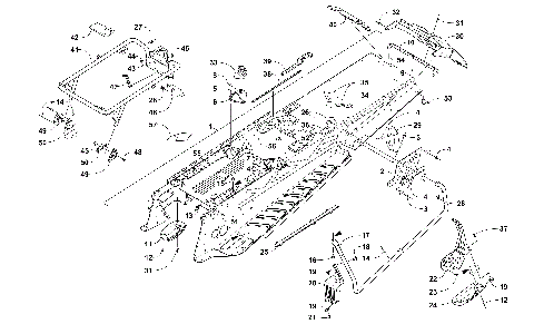 TUNNEL AND REAR RACK ASSEMBLY [106375]