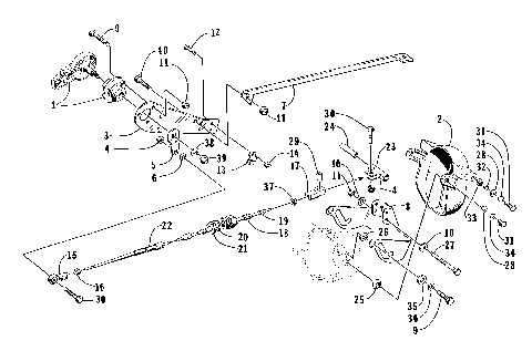 REVERSE DEFLECTOR AND LEVER ASSEMBLY [73061]