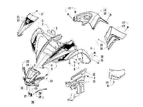 FRONT BODY ASSEMBLY [96034]