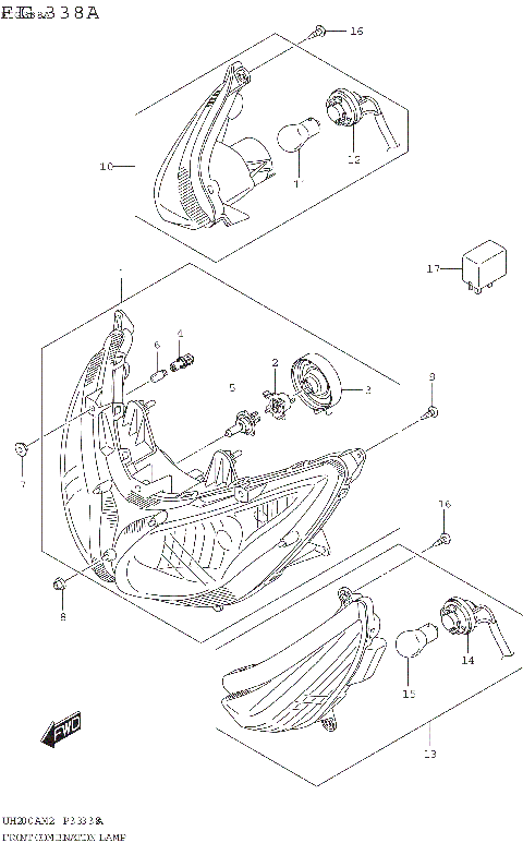 FRONT COMBINATION LAMP