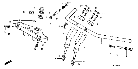 HANDLEBAR@TOP BRIDGE