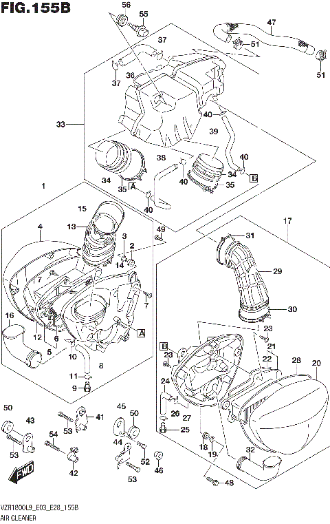 AIR CLEANER (VZR1800BZL9 E03)