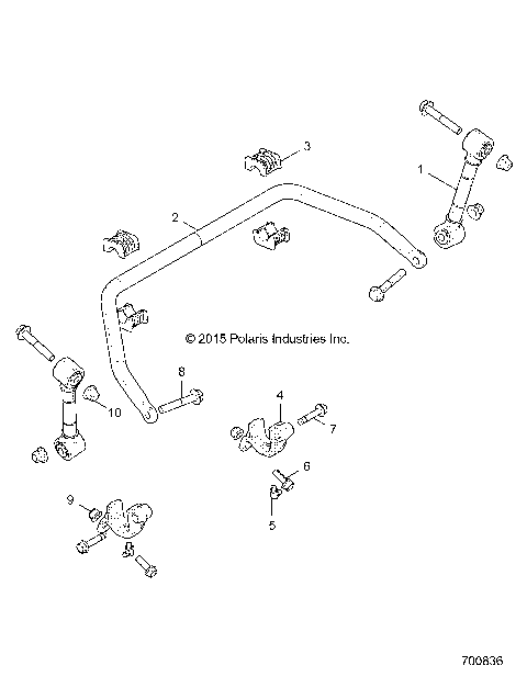 SUSPENSION, FRONT STABILIZER BAR - R18RGE99BM/BB/B7/KBS/UB9/UBG (700836)
