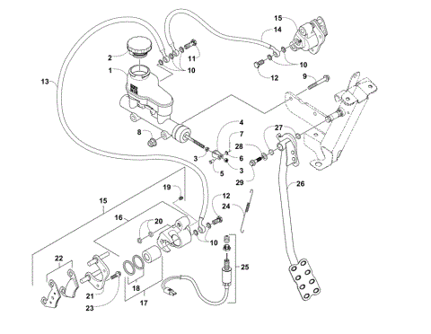 FRONT BRAKE ASSEMBLY