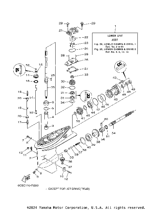 LOWER CASING DRIVE 1