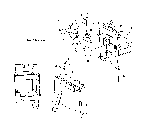 BATTERY BOX - S07NT3AS/AE (4997299729B14)