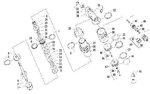 REAR SUSPENSION FRONT ARM SHOCK ABSORBER [100124]
