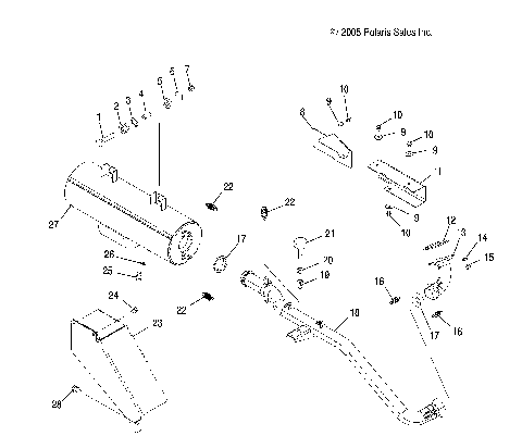 EXHAUST SYSTEM - R07RH50AF/AR/AT (4999203249920324B04)
