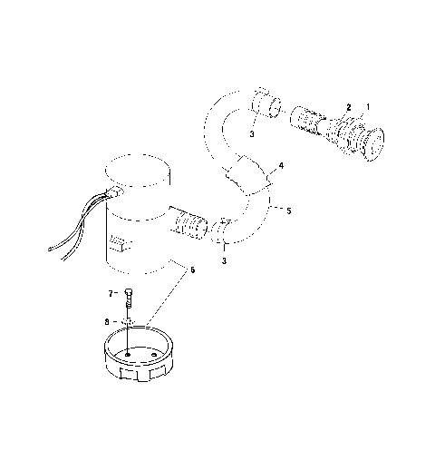 BILGE PUMP - W005098D (4955785578B012)