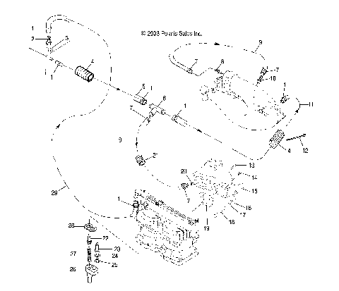 COOLING SYSTEM - W045197DA/IA (4990499049B08)