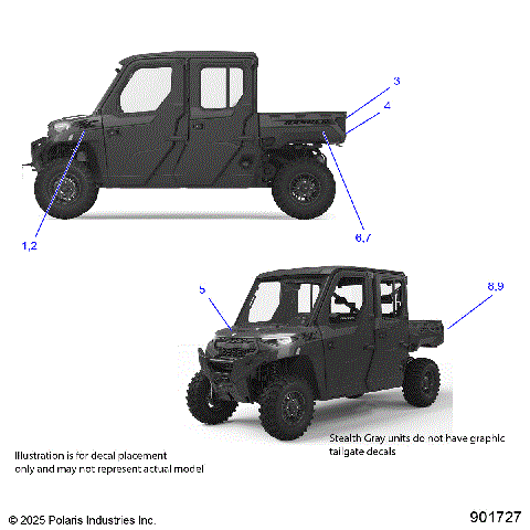 BODY, DECALS, GRAPHIC - R26RSY99A9/AF/AH/AB/AS/B9/BF/BH/BB (901727)