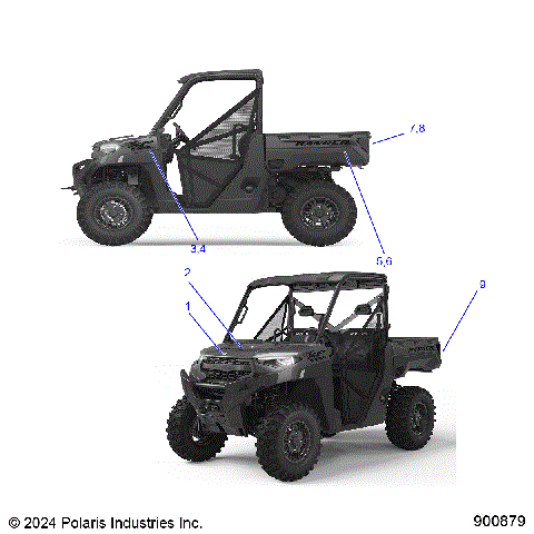 BODY, DECALS, GRAPHICS - R25RRE99AL/AP/AS/A9/AK/AF/BL/BP/BS/B9/BK/BF (900879)