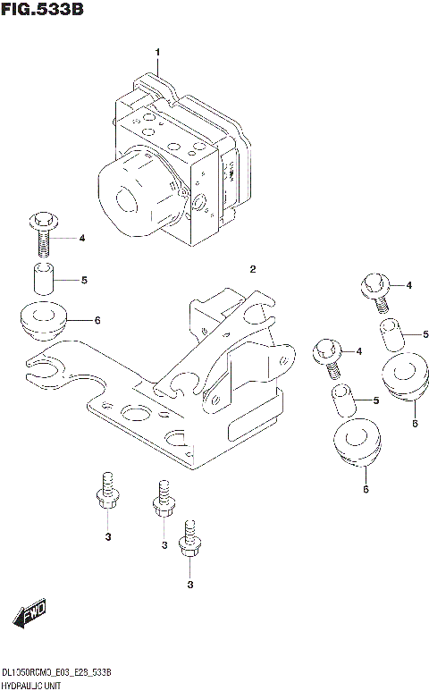 HYDRAULIC UNIT (DL1050RC)