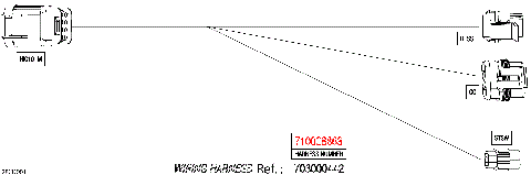 08- Electric - Key Wiring Harness - 710008863