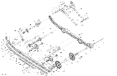 08- Rear Suspension Shocks BoonDocker - 850 E-TEC Lower Parts