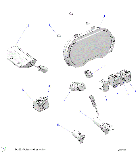 ELECTRICAL, DASH INSTRUMENTS - R24E3CC2BD/B9 (C730868)