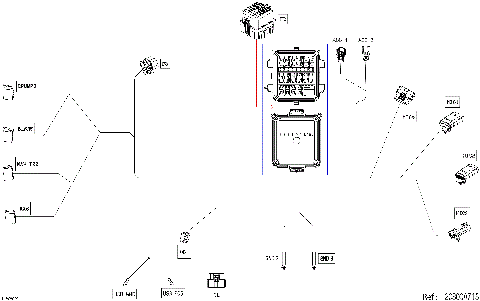 08- ELECTRIC - Console Wiring Harness - 278004135