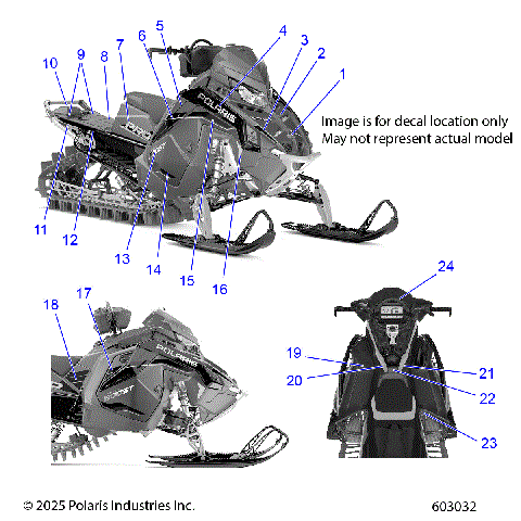 BODY, DECALS -  S26TFM8MSB/8MSC (603032)