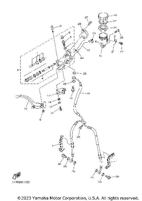 FRONT MASTER CYLINDER