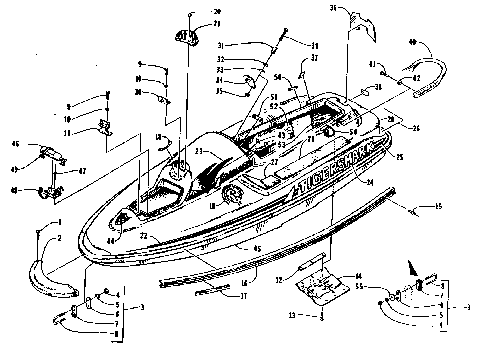 HULL AND DECK ASSEMBLY [72528]