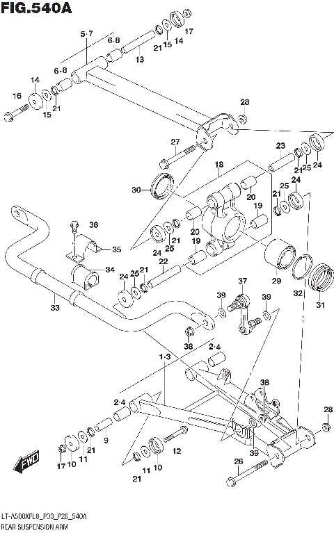 REAR SUSPENSION ARM