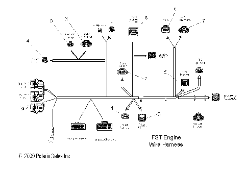 ENGINE, WIRE HARNESS - S12PP7FSL (49SNOWHARNESS10FSTTRG)
