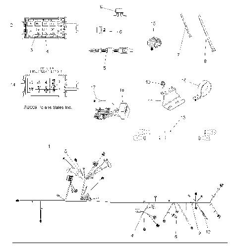 ELECTRICAL, HARNESS - A10TN55AL/AX (49ATVHARNESS10SPXPX2550)