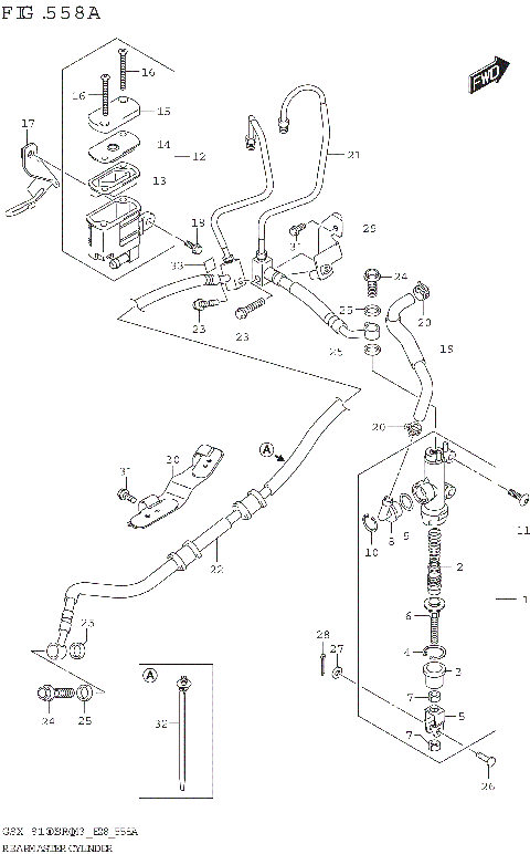 REAR MASTER CYLINDER