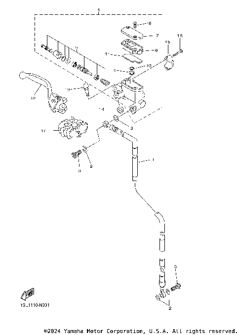 FRONT MASTER CYLINDER