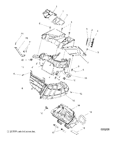 ENGINE, AIR INTAKE SYSTEM - S16EN8/EY8 ALL OPTIONS (600208)