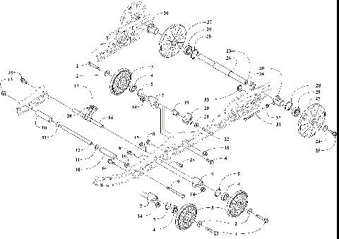 IDLER WHEEL ASSEMBLY [106456]