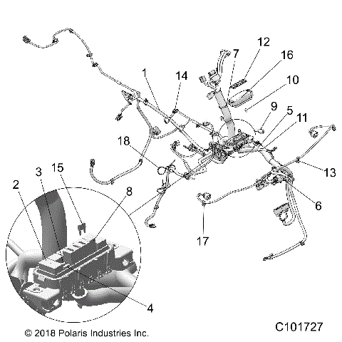 ELECTRICAL, HARNESS - A20SGE95AK (C101727)