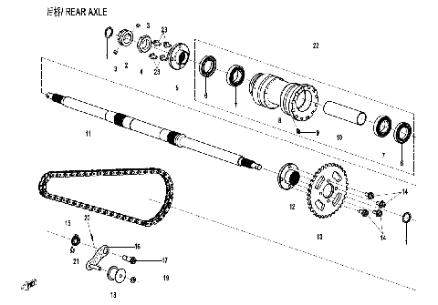 REAR AXLE