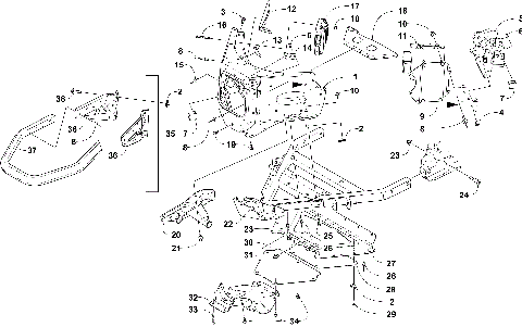 FRONT BUMPER AND FRAME ASSEMBLY [106538]