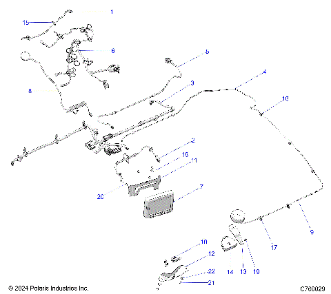 ELECTRICAL, RIDE COMMAND - G25GMK99LM (C760029)