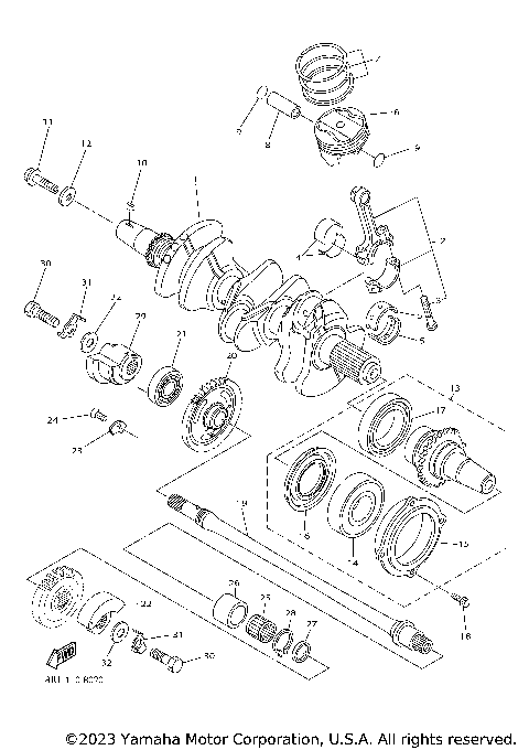 CRANKSHAFT PISTON