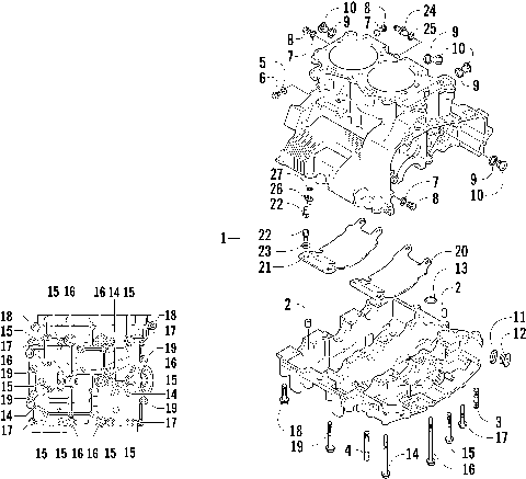 CRANKCASE ASSEMBLY [86370]