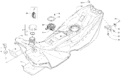 GAS TANK ASSEMBLY [110332]