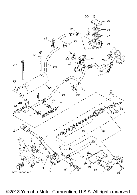 REAR MASTER CYLINDER