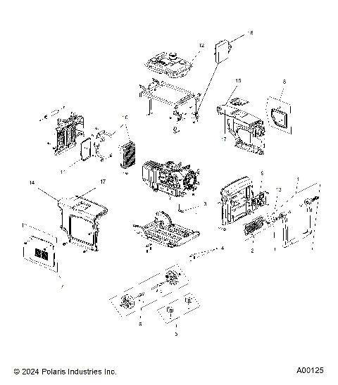 CHASSIS - P24GDGENA (A00125)