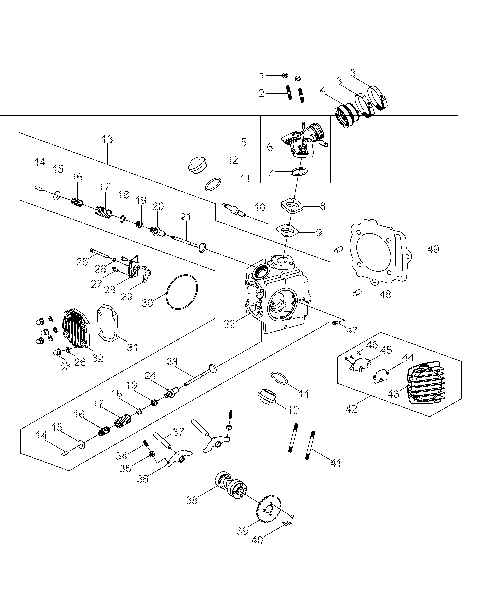 ENGINE, CYLINDER HEAD - A24YAK11B1/B5 (A00037)