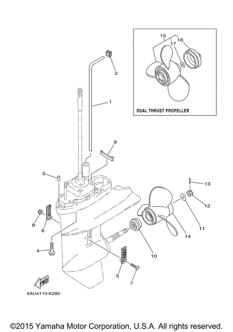 LOWER CASING DRIVE 2