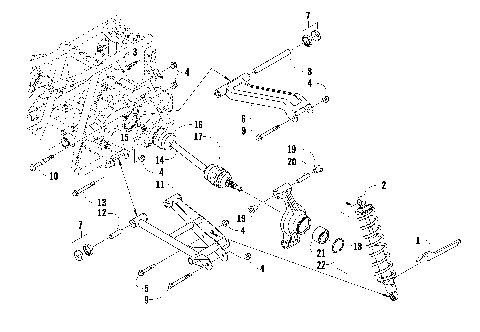 REAR SUSPENSION ASSEMBLY [88822]