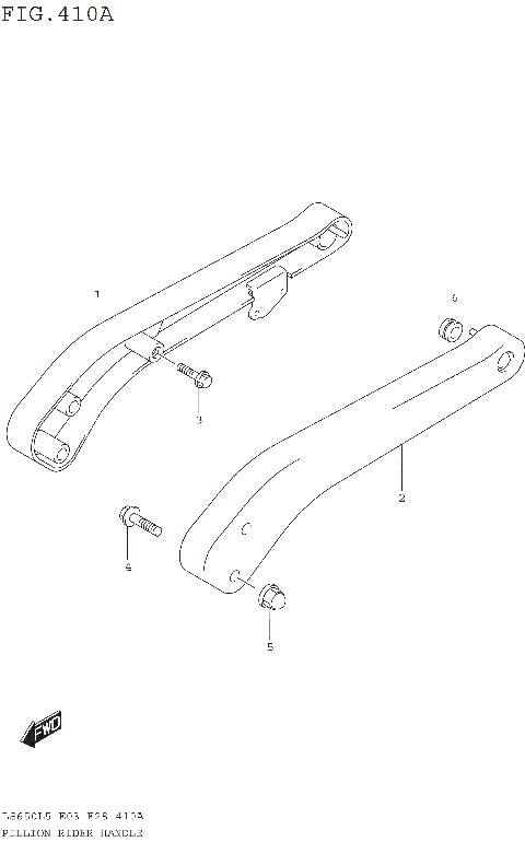 PILLION RIDER HANDLE