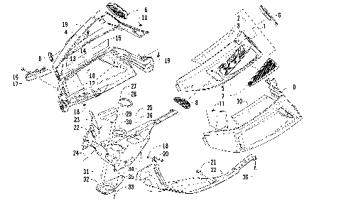 SKID PLATE AND SIDE PANEL ASSEMBLY [99205]