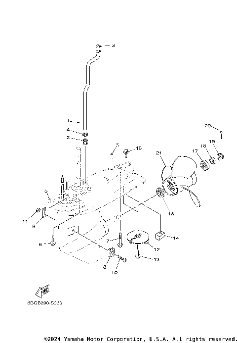 LOWER CASING DRIVE 2